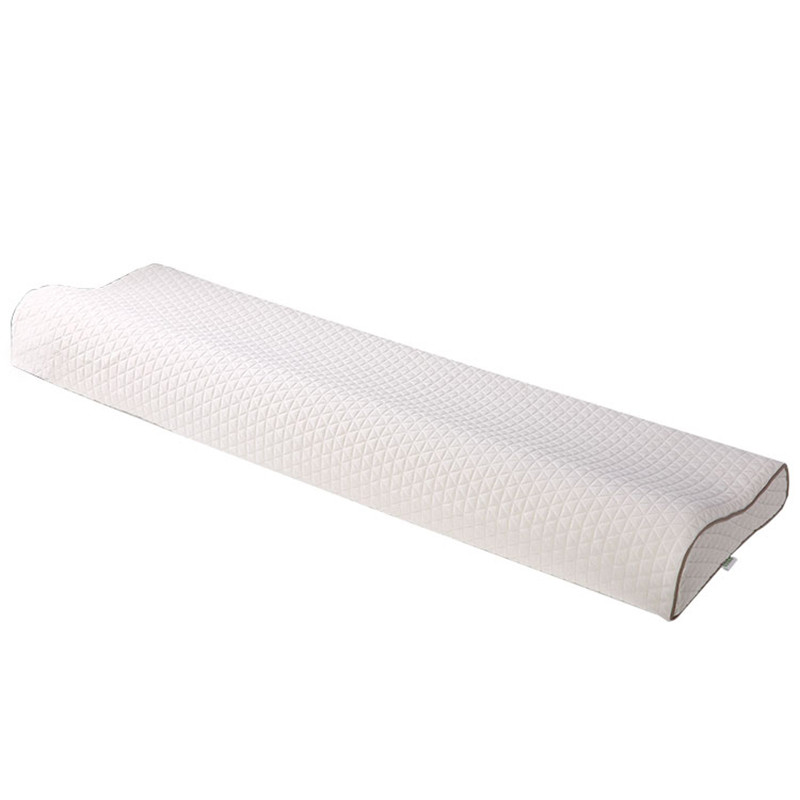 Bolster couples long latex foam bedding pillow (7)