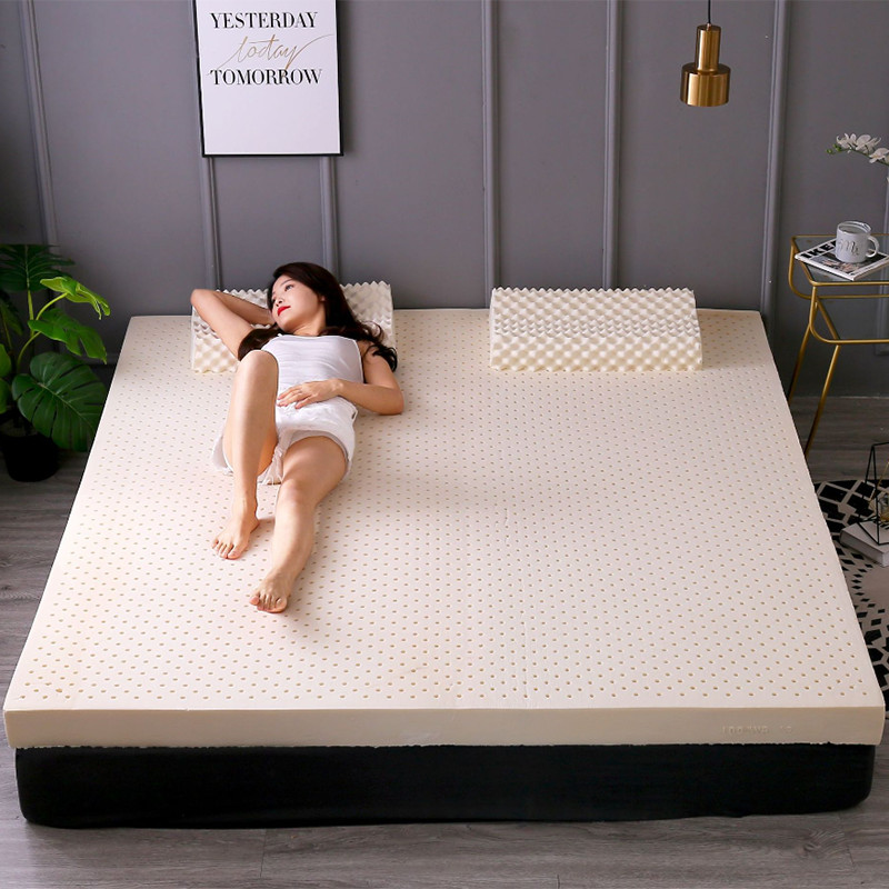 Natural latex foam mattress topper (10)