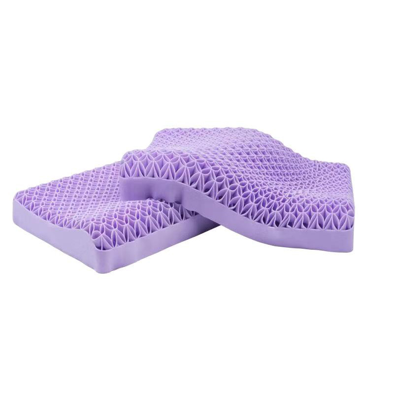 Wholesale Technology 3D TPE Coin Cervical Neck Massage Pillow for Bed  (2)